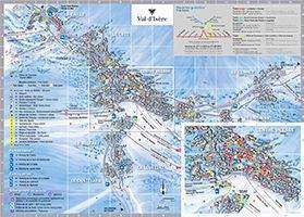 Val d'Isère Village Map